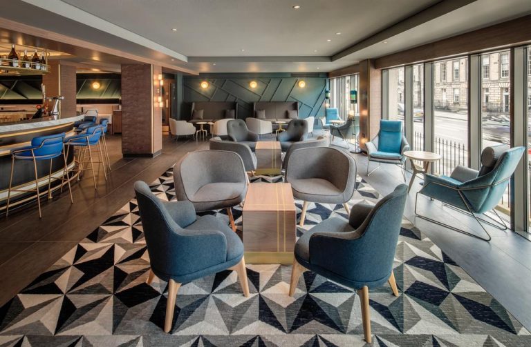 Yotel Edinburgh lounge 768x503